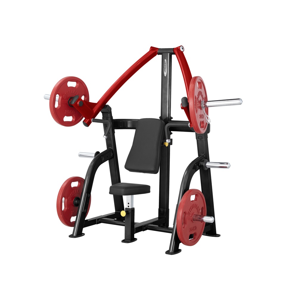Mellgép Steelflex Plateload Line PSIP  fekete-piros termék 2. képe