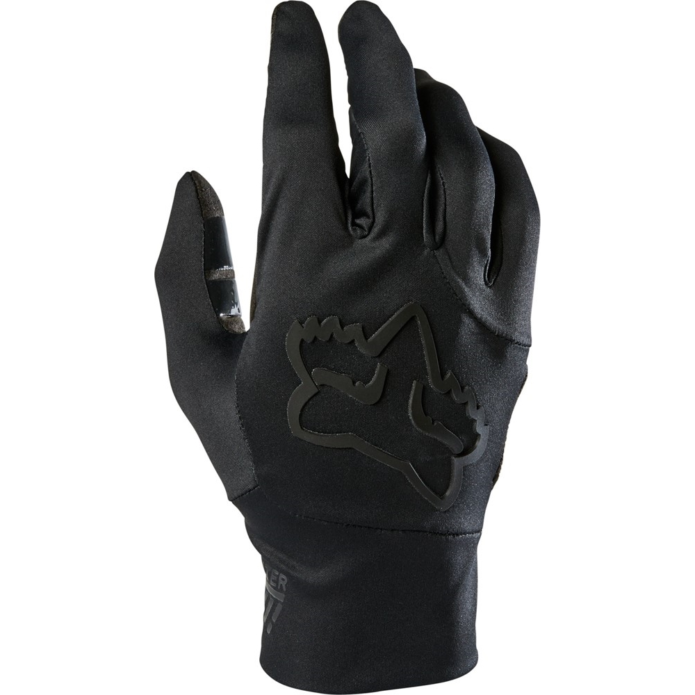 Férfi kerékpáros kesztyű FOX Ranger Water Glove FEKETE / FEKETE L