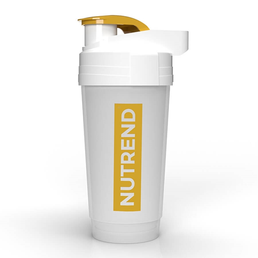 Shaker Nutrend 2021 700 ml  átlátszó arany logóval akciós termékkép 1
