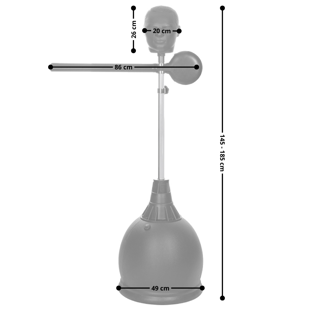 Reflex boxkörte inSPORTline Hadamir termék 2. képe