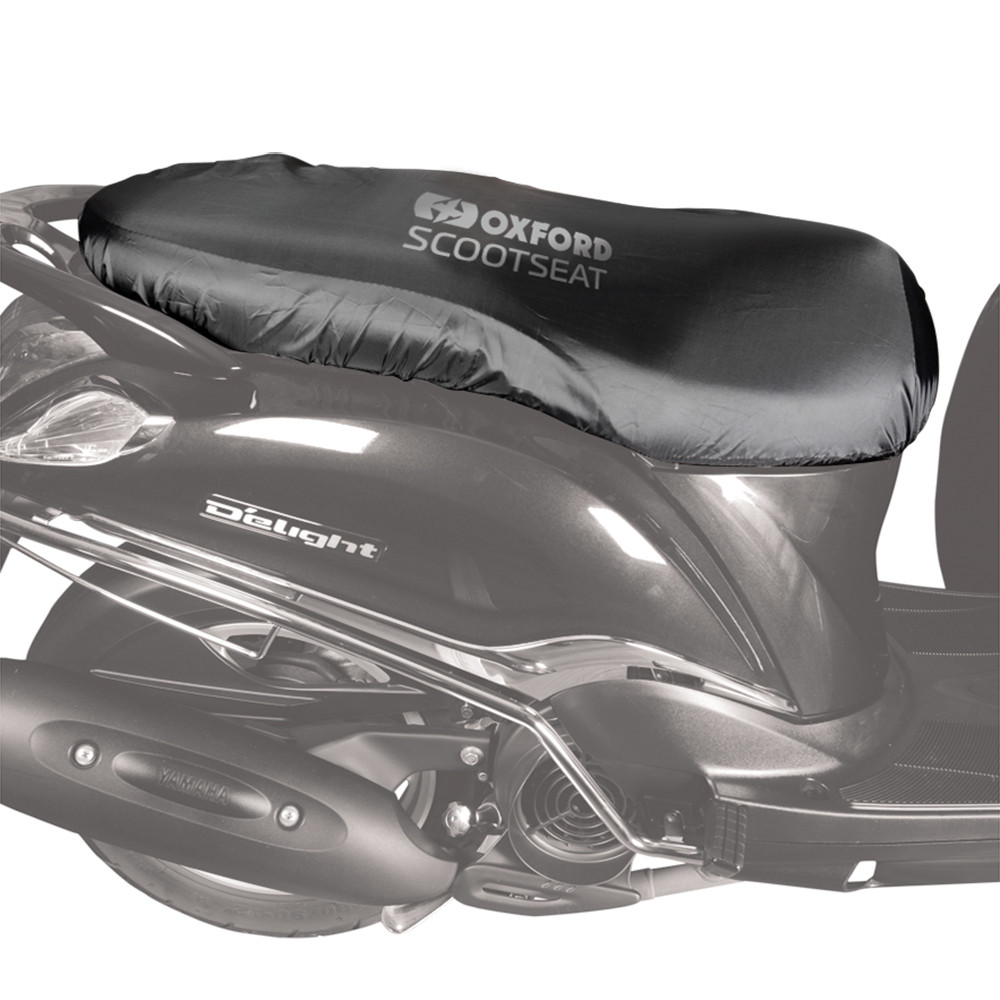 Roller ülés védőhuzat Oxford Scooter Seat Cover M fekete termék 2. képe