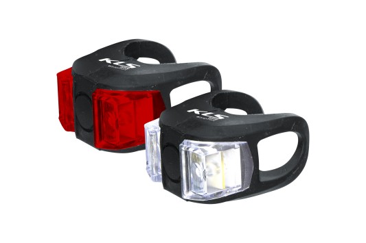 Bicikli lámpa szett Kellys TWINS fekete