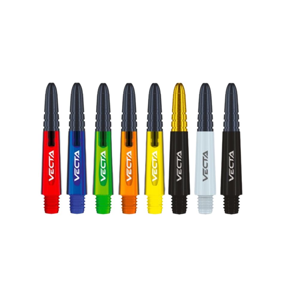 Dart nyíl test Winmau Vecta Short sárga termék 2. képe