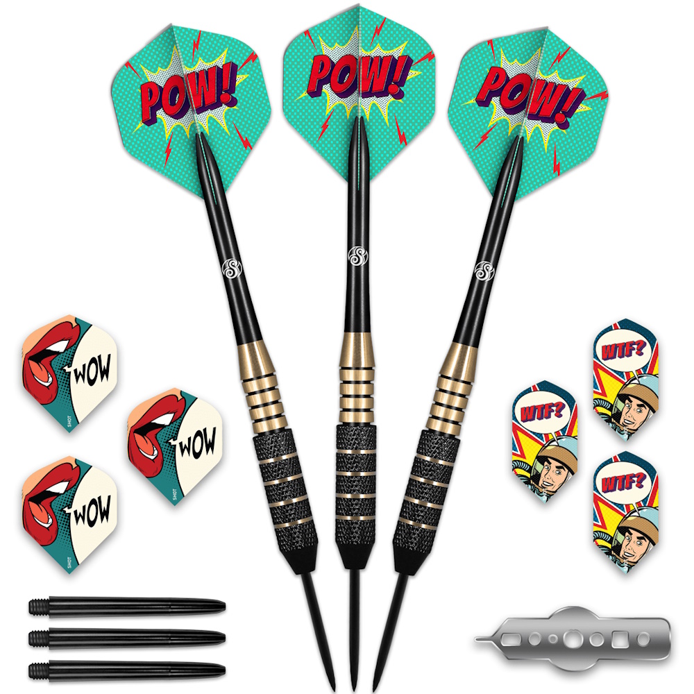 Darts nyíl Shot Value Range Gift Pack steel 3 db  22 g termék 2. képe
