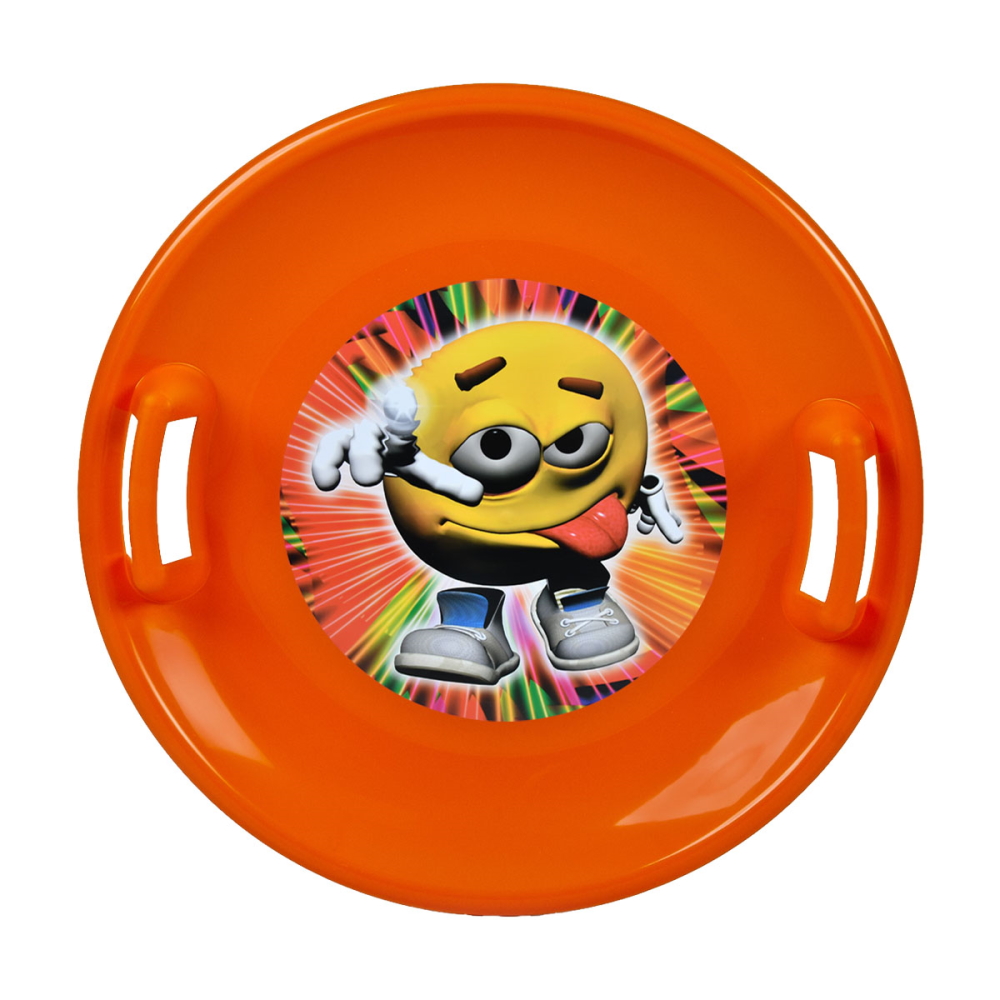 Hócsúszka STT narancssárga emoji boy