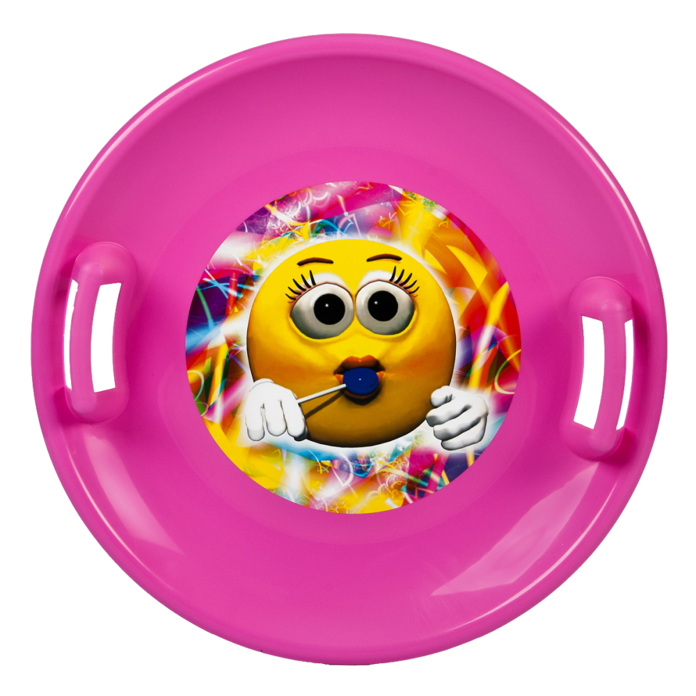 Hócsúszka STT rózsaszín emoji girl akciós termékkép 1