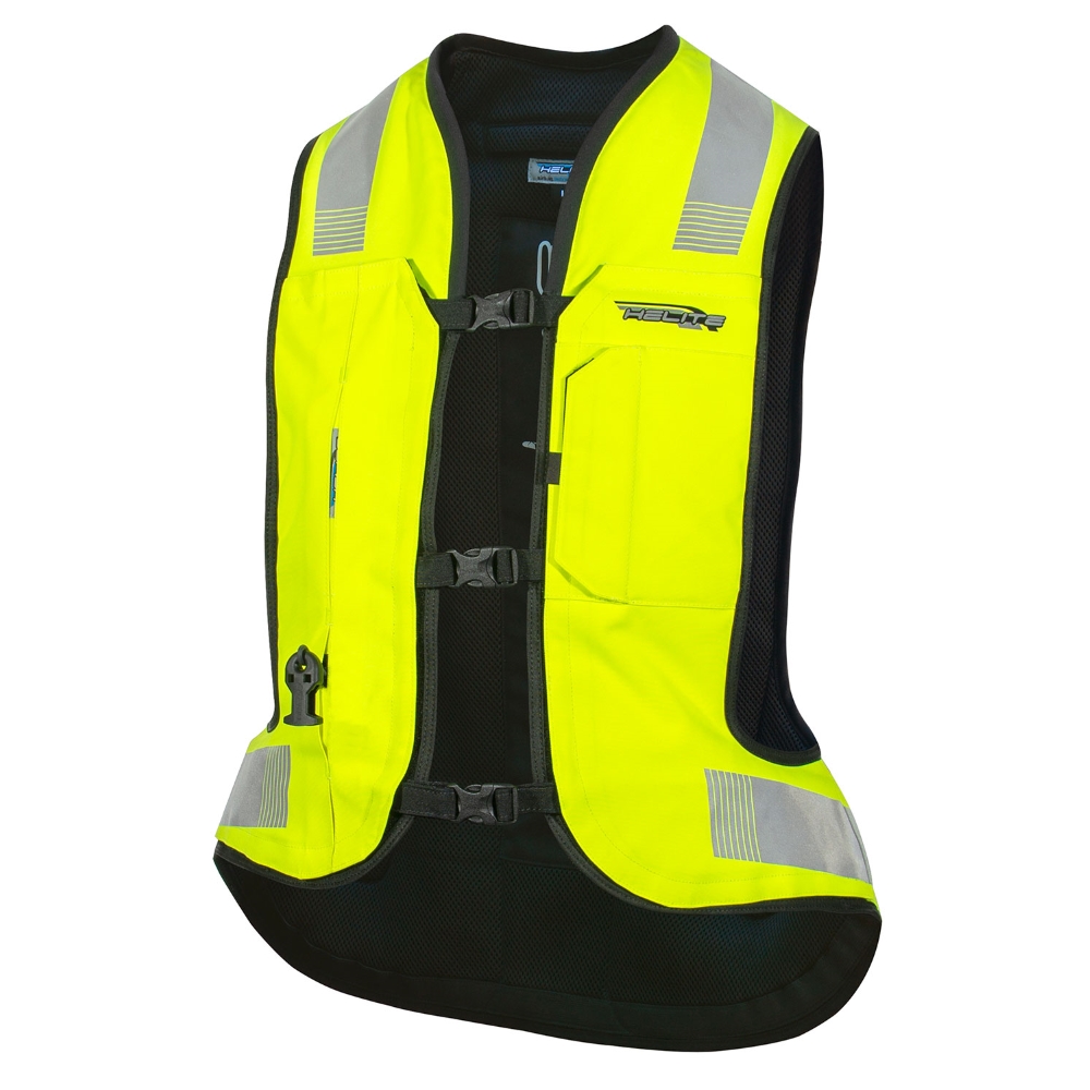 Légzsák mellény Helite Turtle 2 HiVis – bővített sárga XL