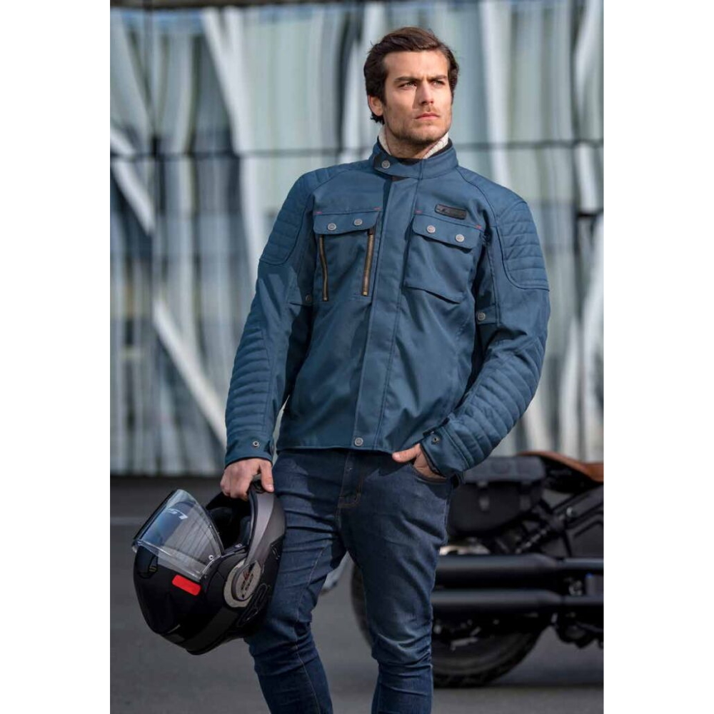 Motoros kabát LS2 Vesta Man Blue kék M termék 2. képe