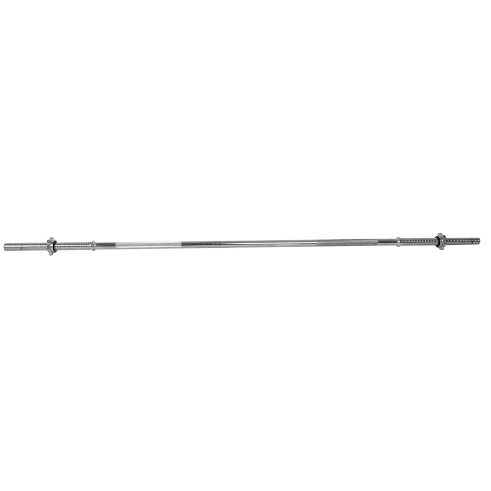 Súlyemelőrúd inSPORTline RB-47T egyenes 120cm/30mm menettel és biztonsági rögzítőgyűrűkkel akciós termékkép 1