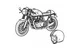 Café racer felszerelés