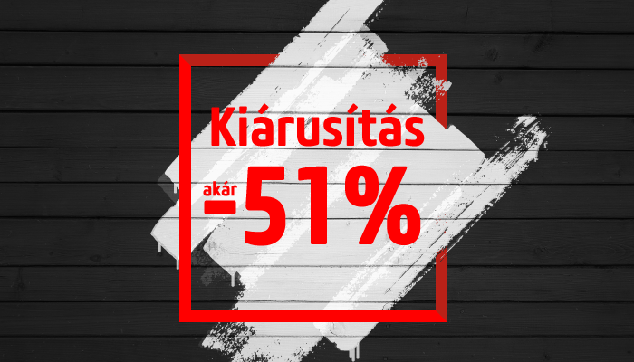 Ünnepi kiárusítás! Akár -51% kedvezmények fitness termékekre