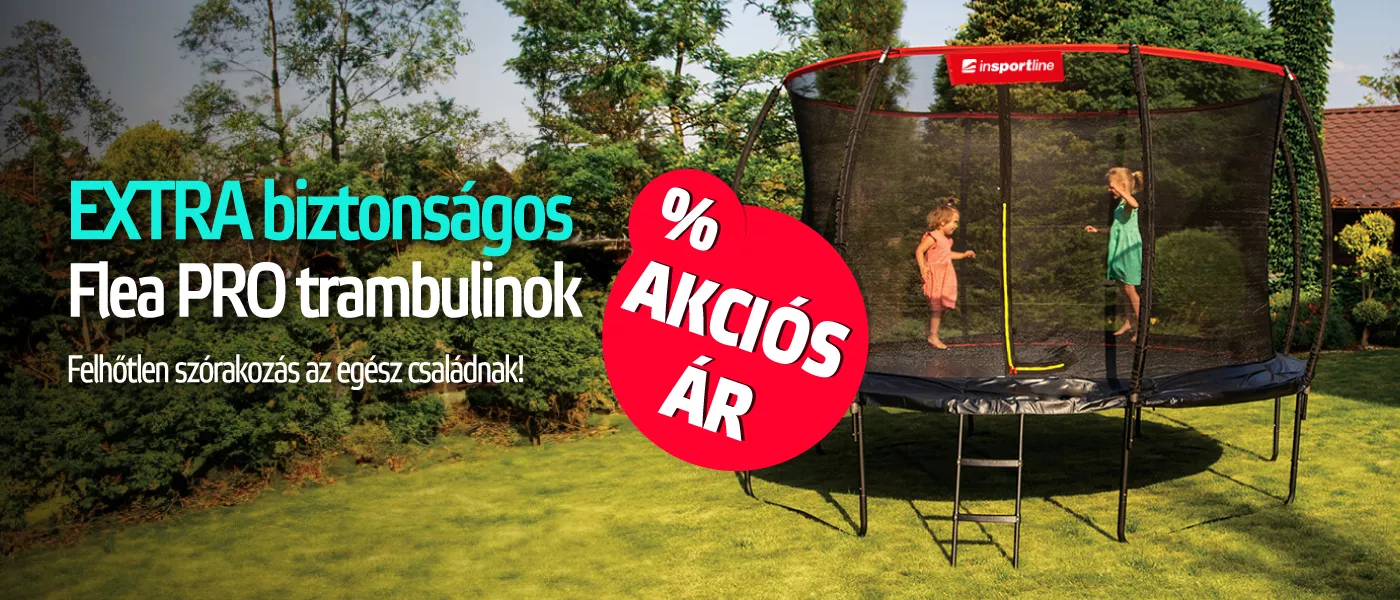 Indítsd a szezont az új FLEA PRO trambulinokkal!