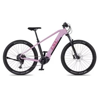 Női elektromos hegyikerékpár inSPORTline ISL Asuki EVO 835 Wh 27,5" 2026-os modell,  Bafang motor, 180 km hatótávolság, hidraulikus tárcsafékek - Poros Rózsaszín