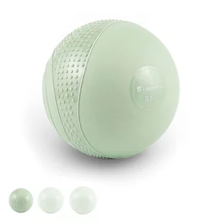 Mini medicinlabda inSPORTline Sendelar 10,5cm/0,5kg, csúszásgátló elemek, strapabíró szerkezet, gumírozott hatású PVC felület, könnyű kezelhetőség