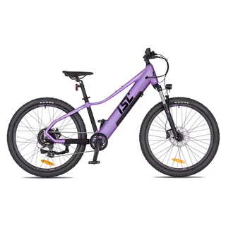 Junior elektromos kerékpár inSPORTline ISL Atezion 374 Wh 26" - 2026, LCD kijelző, Bafang hátsó motor, 70 km hatótáv, SR Suntour teleszkópos villa