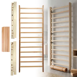 Bordásfal inSPORTline Dualmar 250x90 cm, erős és tartós kialakítás, lakkozott felület, tartozékok rögzítésének lehetősége, könnyű karbantartás