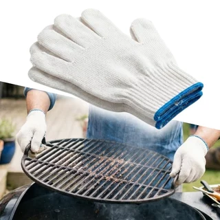 Védő grillkesztyű inSPORTline Glostos, pamutkeverék, megakadályozza az égési sérüléseket, védelem a szennyeződésektől, speciális anyagösszetétel