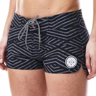 Női rövidnadrág Jobe Boardshorts - fekete