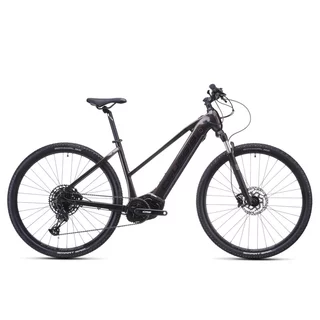 Cross elektromos kerékpár Crussis ONE-Cross Low 9.11 715Wh 28" - 2026, 170 km hatótávolság, Schwalbe Smart Sam gumiabroncsok, Panasonic motor