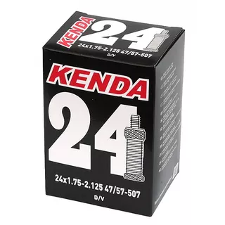 Kerékpár belső KENDA 24" 47/57-507 AV, motoros szelep, első osztályú anyag