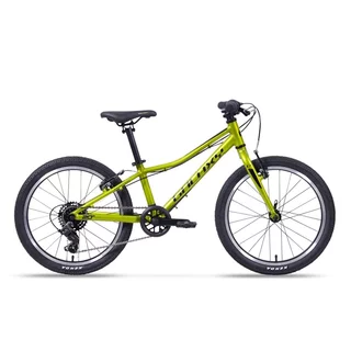 Gyermekkerékpár Galaxy Cetis Lite 20" 9.0, 115-135 cm, 8,3 kg, fényvisszaverők, 7 sebességes Shimano váltó - zöld