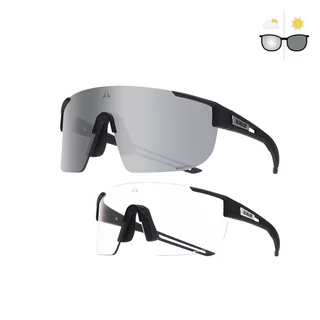 Fotokróm napszemüveg Altalist Kaku SP4 - fekete ezüst üveggel