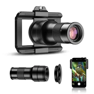 2 az 1-ben készlet 6x teleobjektív és 150 mm makró objektív Apexel, kristálytiszta képek, univerzális klipszes rögzítés