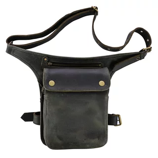 Combtáska W-TEC Tzoler, 3 külső cipzáras zseb, állítható hosszúságú pánt, dombornyomott W-TEC logó