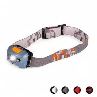 LED fejlámpa inSPORTline Lucetare, 300 lumen, kompakt, 120 m hatótávolság, rugalmas pánt