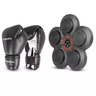 Falra szerelhető boxgép inSPORTline Smartpunch + boxkesztyű Metrojack