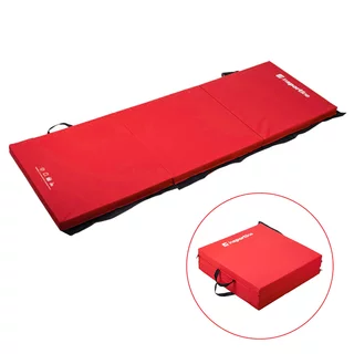 Összehajtható gimnasztikai szőnyeg inSPORTline Trifold 180x60x5 cm - piros