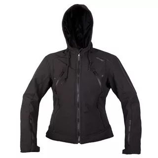 Női softshell motoros kabát W-TEC Dyte - fekete