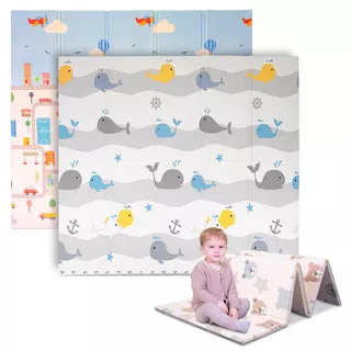 Összecsukható baba matrac inSPORTline Michlino 150x180x1,2 cm