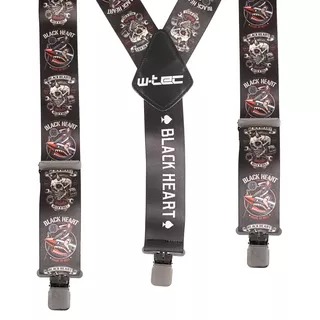 Nadrágtartó W-TEC Black Heart Suspenders - Warhawk