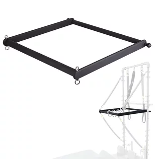 Push-Through Bar rúd az inSPORTline Oquiler pilates reformer toronyhoz, 2x csap a rögzítéshez, csúszásgátló felület