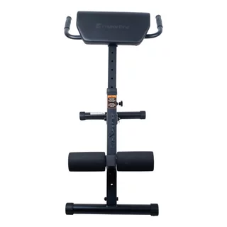 Hiperextenziós pad inSPORTline ON-X RC 20, összehajtható, acélszerkezet, tartós kivitel, puha háttámla, kényelmes habszivacs görgők