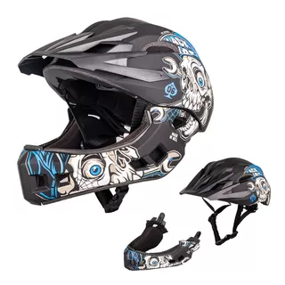 Gyerek downhill sisak W-TEC Delgada - Black Heart Mechanic