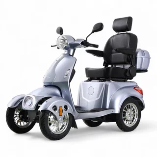 Négykerekű elektromos robogó inSPORTline Antun - levendula ezüst