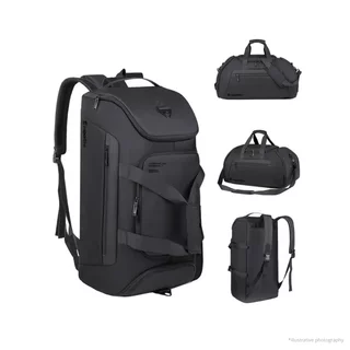 Sporttáska 2 az 1-ben inSPORTline Fursio, oldalsó zseb, külön cipőrekesz szellőzéssel, állítható vállpánt