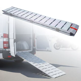 Feljáró rámpa ATV/UTV-hez W-TEC Gordanox, 2x szorítóheveder, hegesztett szerkezet