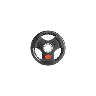 Gumírozott olimpiai súlytárcsa inSPORTline Graton OL 5 kg 50 mm, fokozott kopásállóság, ergonomikus forma, magas tartósság