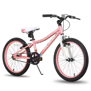 Junior hegyikerékpár Hiland Climber Rigid 20", 120-145 cm, masszív acél villa, egysebességes hajtás, magasságban állítható nyereg, praktikus sárvédők