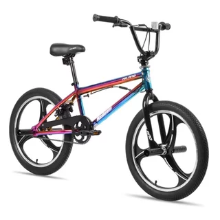 BMX kerékpár Hiland Redeem Iridium 20", 360°-ban forgatható kormány, erős Hi-Ten acél váz, U-fék rendszer, 20 × 2,125" méretű széles gumiabroncsok