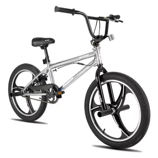 BMX kerékpár Hiland Redeem Ultimate 20", U-fék rendszer, 20 × 2,125" méretű széles gumiabroncsok, 360°-ban forgatható kormány, erős Hi-Ten acél váz