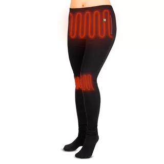 Női fűtött nadrág W-TEC Insupants Lady - fekete