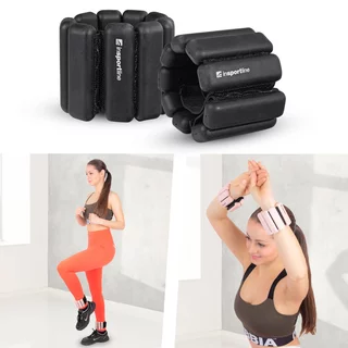 Fitnesz súly bokára/csuklóra inSPORTline Brace 2x0,5 kg