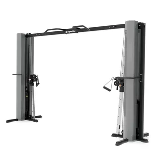 Keresztcsiga inSPORTline Cable Crossover CC450, 2x90kg, összsúly 285kg, acél váz