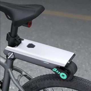 Kerékpár segédmotor P.wheel, könnyű és gyors telepítés, 50 km hatótávolság, Li-ion akkumulátor, 2 kg