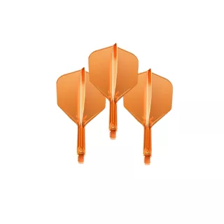 Dart nyíl Target K-Flex Neon No.6 Short 3 db - fluoreszkáló narancssárga