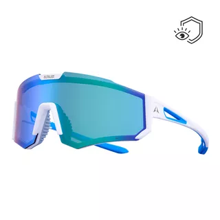 Sport napszemüveg Altalist Kizuna Polarized - fehér-kék kék üveggel